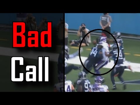 Wrong call leads to TD | Tennessee Titans Vs Minnesota Vikings