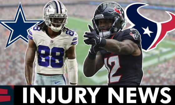 The Texans Just Got A DOUBLE DOSE Of Good News | Texans vs. Cowboys Injury News