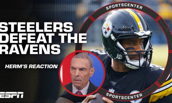 RAVENS VS. STEELERS REACTION: 'I didn't learn a lot from this game' - Herm Edwards | SportsCenter