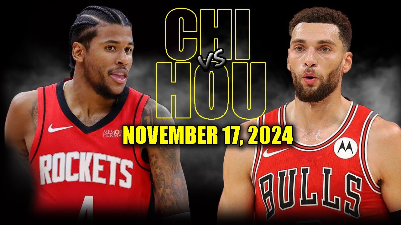 Chicago Bulls vs Houston Rockets Full Game Highlights - November 17, 2024 | 2024-25 NBA Season