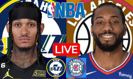 LIVE: UTAH JAZZ vs LOS ANGELES CLIPPERS | NBA | PLAY BY PLAY | SCOREBOARD