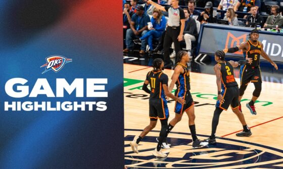 OKC Thunder vs Dallas Mavericks | Game Highlights | November 17, 2024