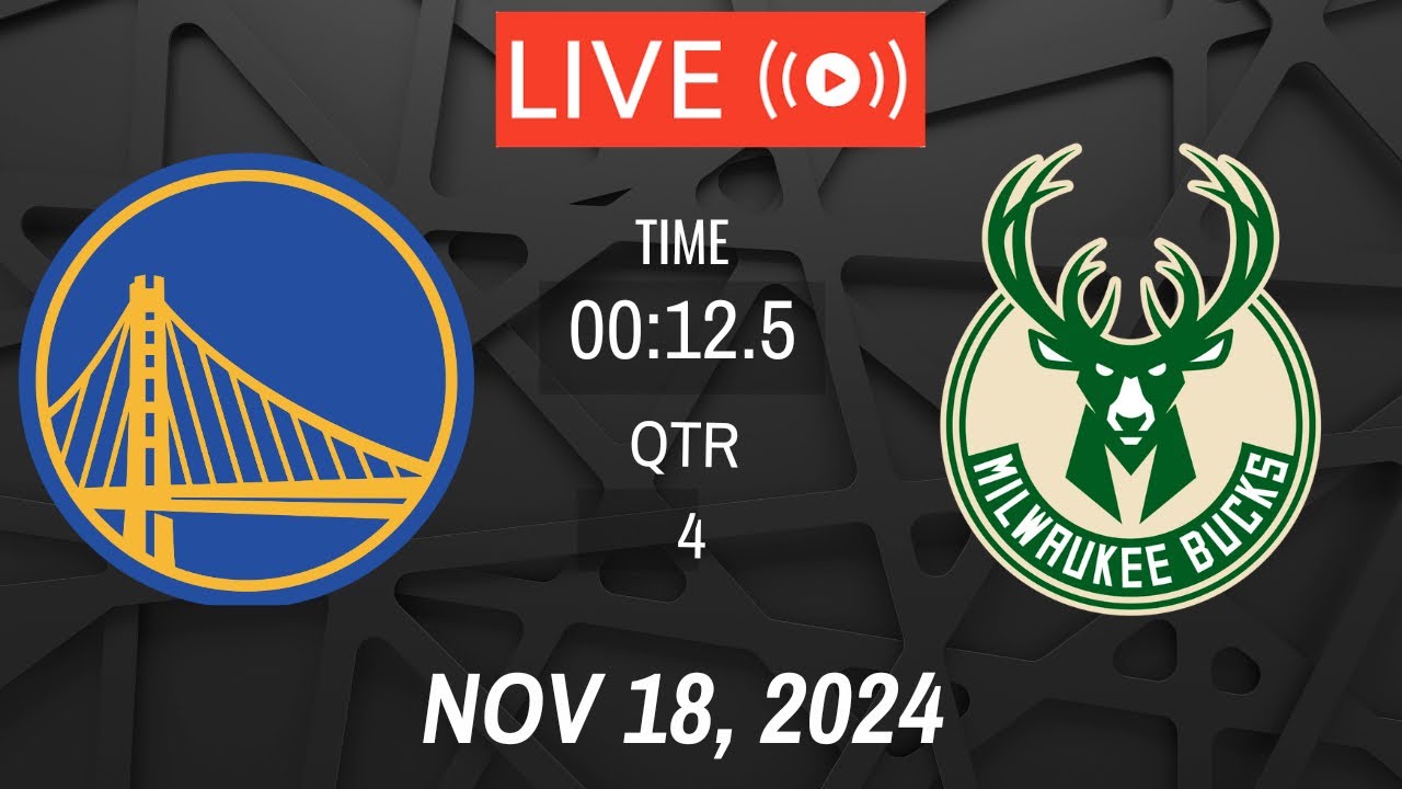 NBA LIVE! Golden State Warriors vs Milwaukee Bucks I November 18, 2024 Warriors vs Bucks 2K Live