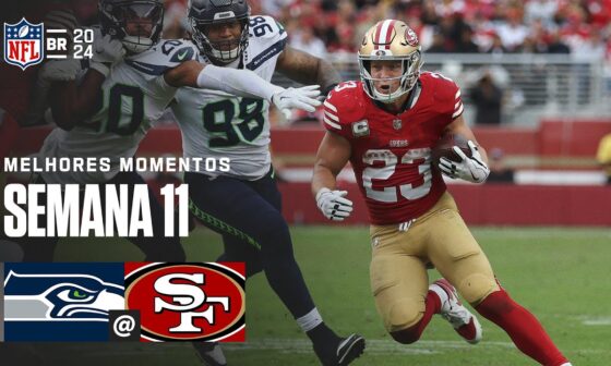 Seattle Seahawks vs San Francisco 49ers | Melhores Momentos - NFL 2024