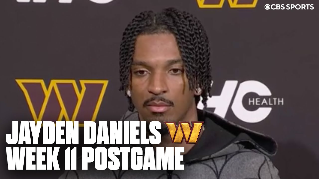 Jayden Daniels addresses BAD communication on 4th down play, too quiet on cadence | Press Conference