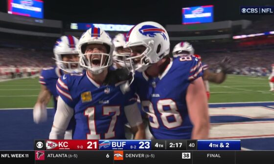 Buffalo Bills Highlights In Win Over Kansas City Chiefs! | 2024 NFL Regular Season Week 11