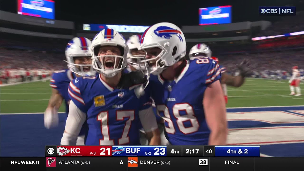 Buffalo Bills Highlights In Win Over Kansas City Chiefs! | 2024 NFL Regular Season Week 11