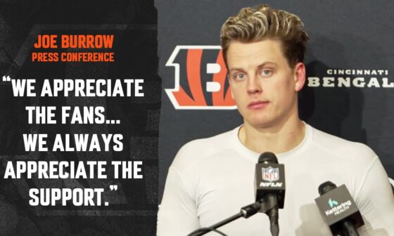 Joe Burrow Press Conference - Nov. 17