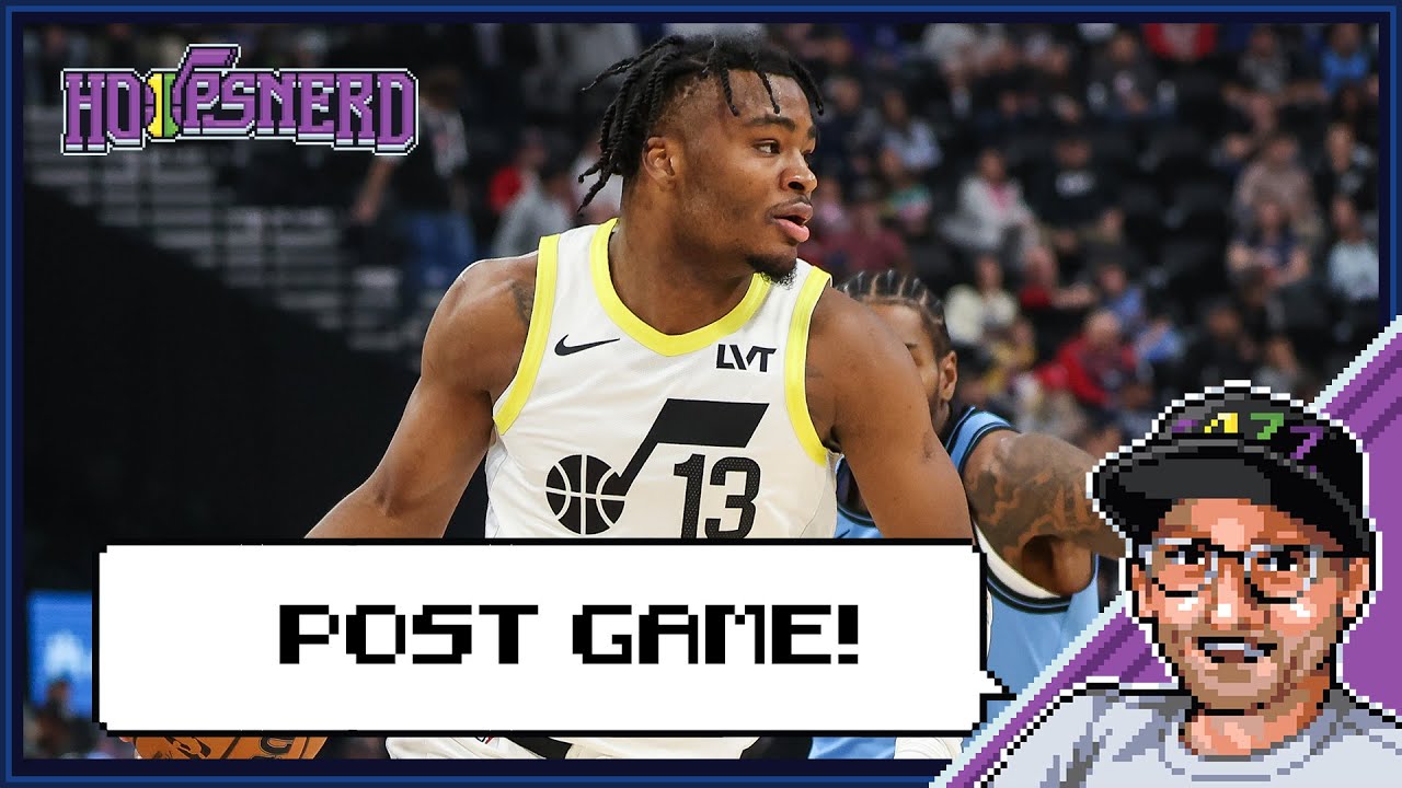 Utah Jazz vs Los Angeles Clippers Post Game: Isaiah Collier and Kyle Filipowski are nice!