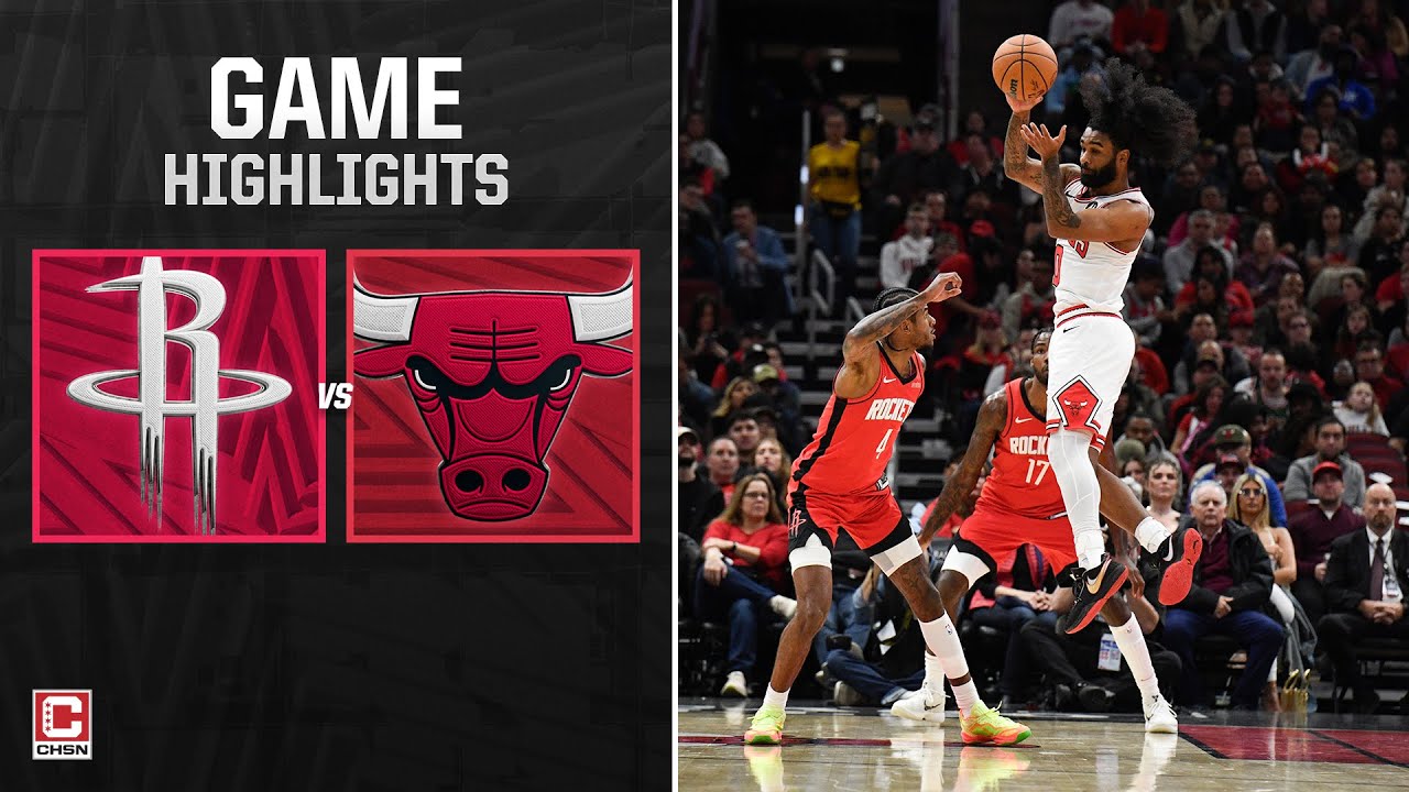 Chicago Bulls vs. Houston Rockets - Full Game Highlights | CHSN Chicago Bulls