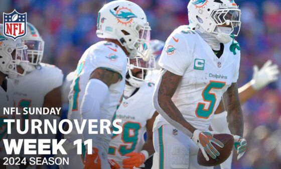 Every Turnover From Sunday | NFL 2024 Season Week 11