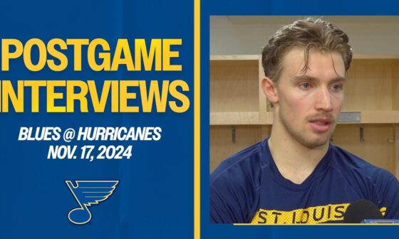 Nov. 17: Postgame Interviews