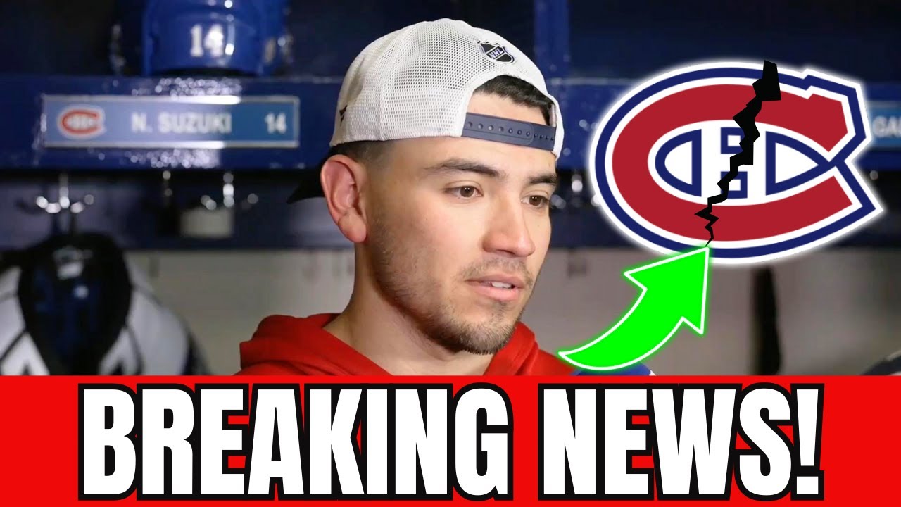 CAPTAIN SHOCK: SUZUKI Set for STUNNING HABS EXIT | Montreal Canadiens News