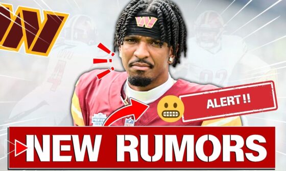 🔴👉 NEW RUMORS and MOVES | Washington Commanders News