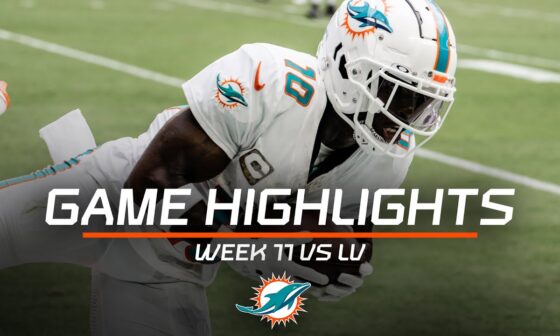 Watch the BEST PLAYS from the WIN versus the Las Vegas Raiders l Miami Dolphins