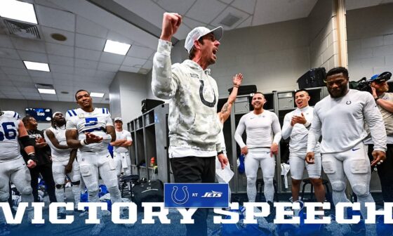 Victory Speech | Week 11 vs Jets