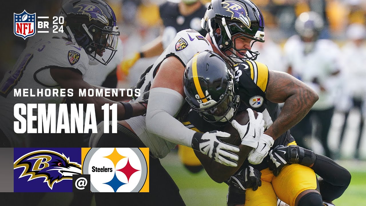 Baltimore Ravens vs Pittsburgh Steelers | Melhores Momentos - NFL 2024