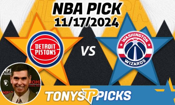 Detroit Pistons vs. Washington Wizards 11/17/24 NBA Pick Explained