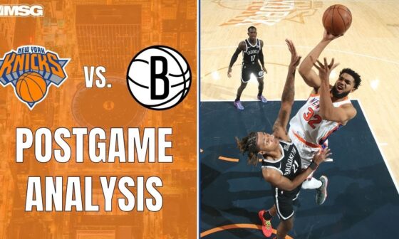 KAT Returns To Lineup, Leads Knicks To Second Straight Victory Over Nets | New York Knicks