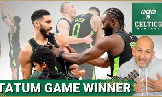 Jayson Tatum hits game-winner, Boston Celtics win ugly one vs. Raptors