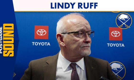 "Disastrous First Period" | Buffalo Sabres Coach Lindy Ruff On Early Penalties Against Flyers