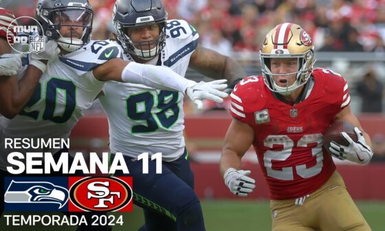 Seattle Seahawks vs. San Francisco 49ers | Resumen NFL en español - Semana 11 | NFL Highlights 2024