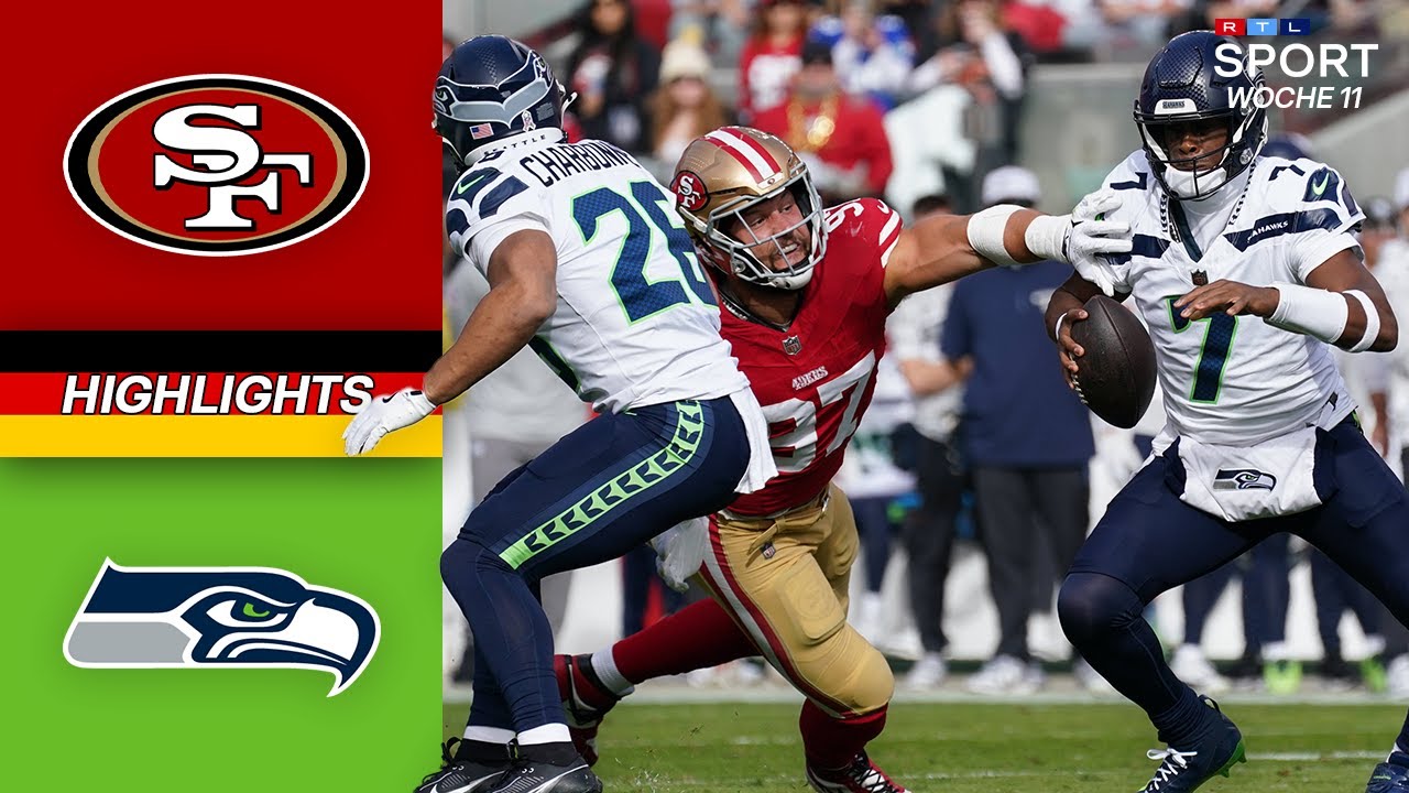 Seattle Seahawks @ San Francisco 49ers | 🇩🇪 Highlights | NFL | RTL Sport