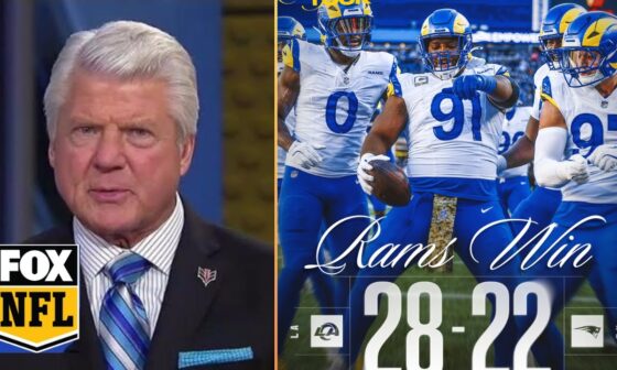 "Matthew Stafford is absolutely COOKING" - Jimmy Johnson SHOCKED Rams beat Patriots 28-22 in Week 11