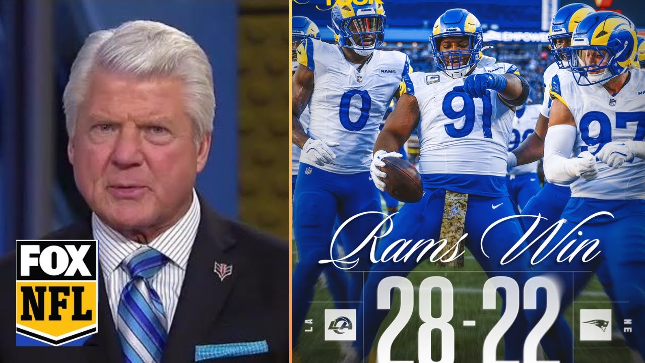 "Matthew Stafford is absolutely COOKING" - Jimmy Johnson SHOCKED Rams beat Patriots 28-22 in Week 11