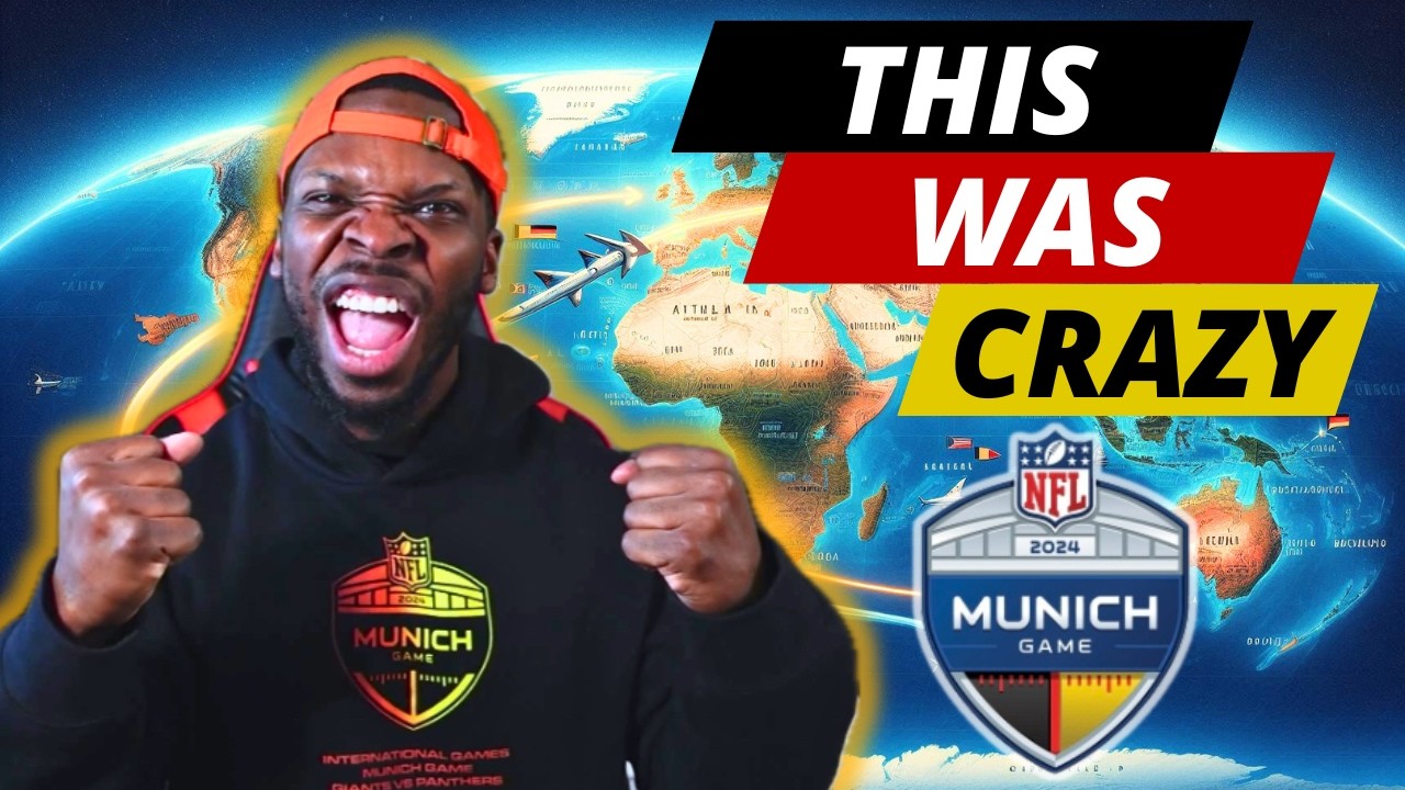 Can't Believe I Traveled 5,000 Miles to See The Carolina Panthers!!! | NFL Munich Game Vlog