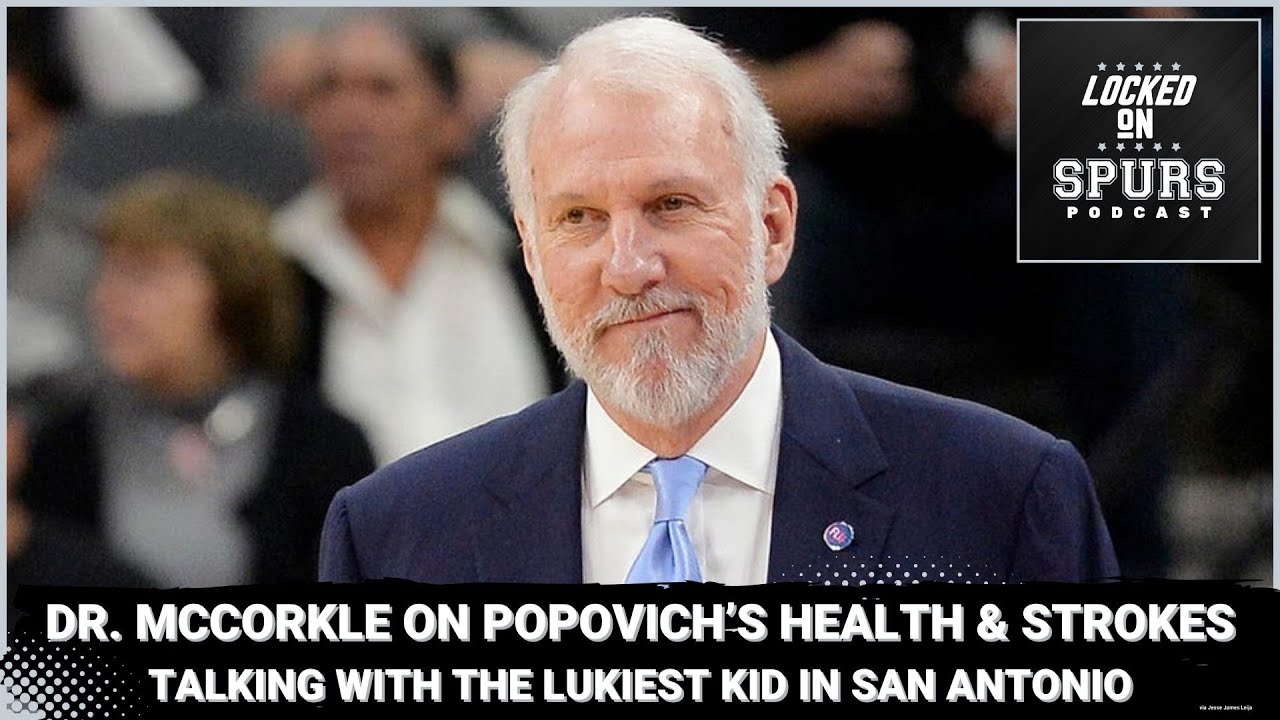 Discussing San Antonio Spurs' Popovich's health, Sochan's injury; Chat with the luckiest Spurs fan