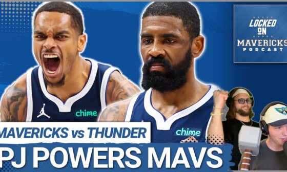 How PJ WASHNGTON & Kyrie Irving Led the Dallas Mavericks to a Win vs OKC | Mavs Postgame