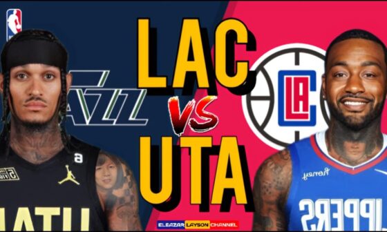 UTAH JAZZ vs LOS ANGELES CLIPPERS | NBA LIVE Scoreboard