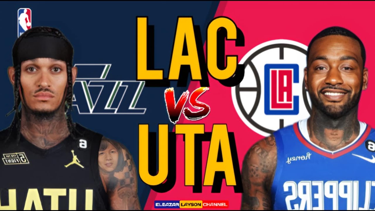 UTAH JAZZ vs LOS ANGELES CLIPPERS | NBA LIVE Scoreboard