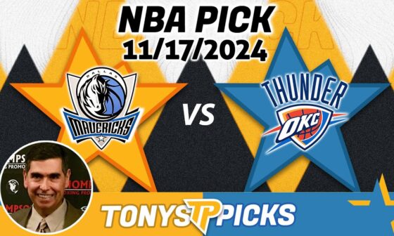 Dallas Mavericks vs. Oklahoma City Thunder 11/17/24 NBA Spread Pick