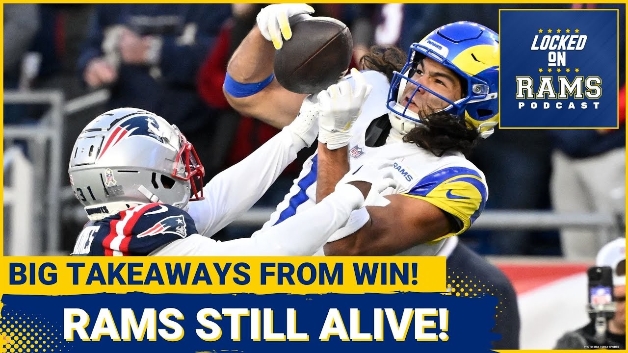 Rams Beat Patriots to Keep Playoff Hopes Alive! Updated Playoff Odds, Big Takeaways & More!