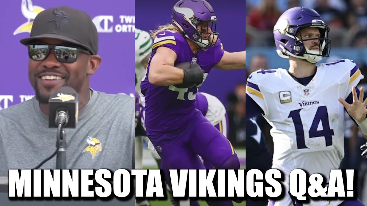 Minnesota Vikings Q&A: Replacing Flores? Extend AVG? Darnold's Bounce Back?