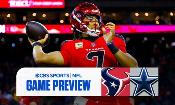 NFL Week 11 Monday Night Football: Texans vs Cowboys | Full Game PREVIEW