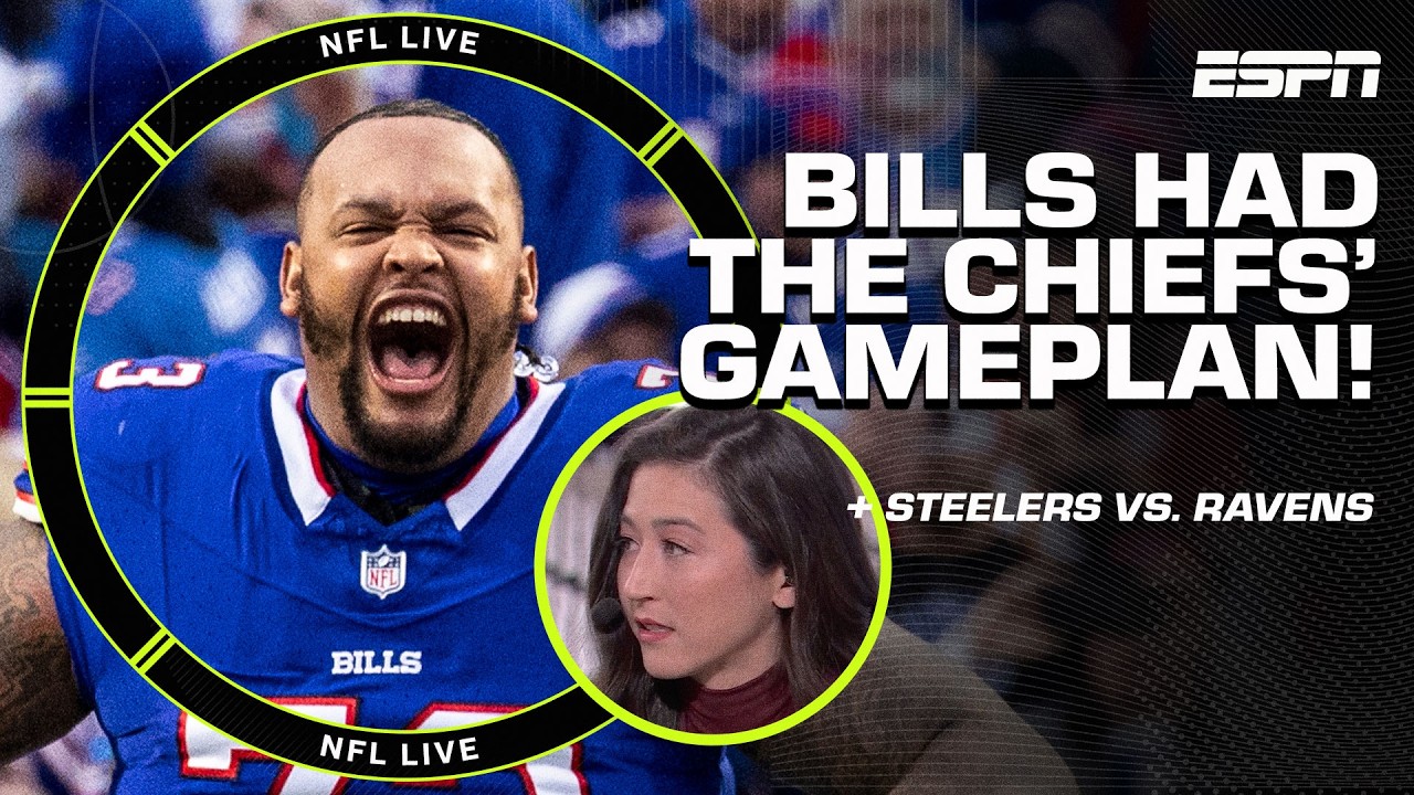 SUNDAY REACTIONS 🔥 'Bills KNEW Chiefs' plan!' - RC + Steelers defense BREAKDOWN | NFL Live