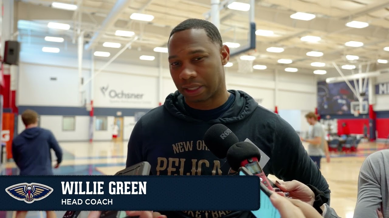 Willie Green on injured players progressing, rebounding | Pelicans Practice 11/18/24