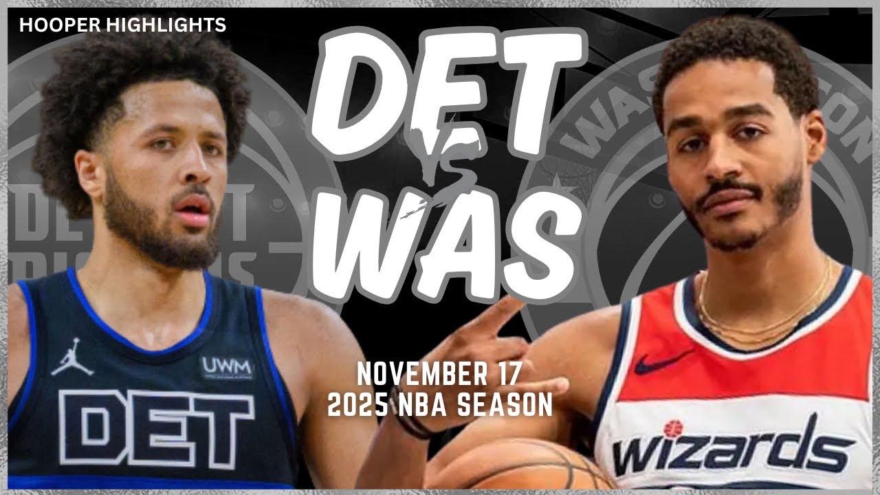 Detroit Pistons vs Washington Wizards Full Game Highlights | Nov 17 | 2025 NBA Season