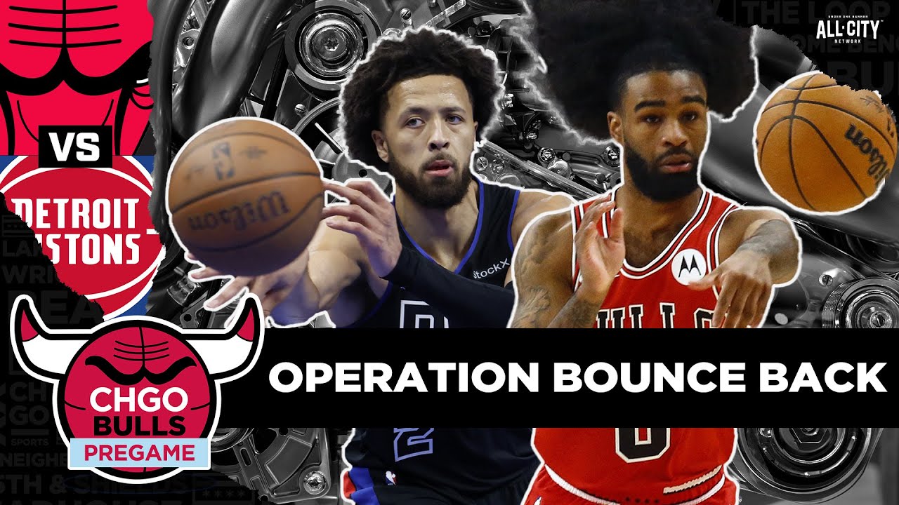 Chicago Bulls PREGAME: Can Bulls defense rebound vs Cade Cunningham, Pistons? | CHGO Bulls Podcast