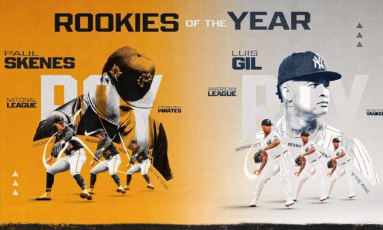 2024 Rookie of the Year WINNERS are revealed! (Hear from Paul Skenes & Luis Gil)