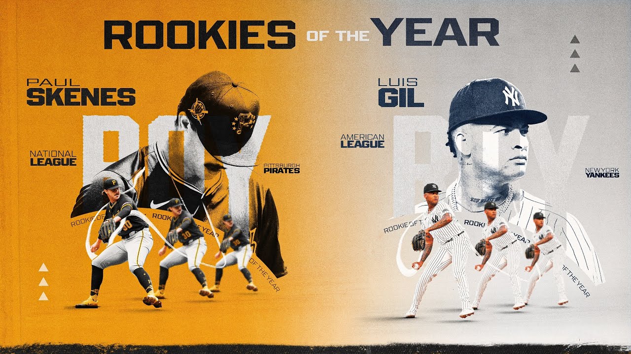 2024 Rookie of the Year WINNERS are revealed! (Hear from Paul Skenes & Luis Gil)