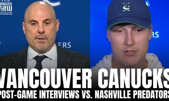 Rick Tocchet & Aatu Raty Respond to JT Miller Struggles, Vancouver Canucks Loss vs. Nashville Preds