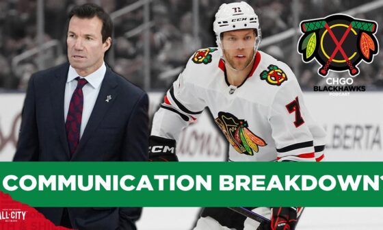 Chicago Blackhawks, Luke Richardson, communication issues in Hall scratch | CHGO Blackhawks Podcast