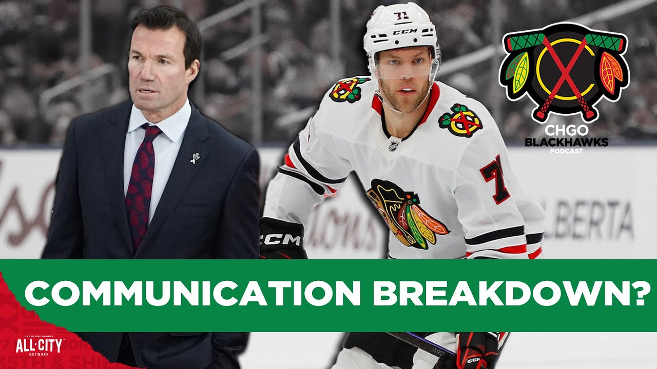 Chicago Blackhawks, Luke Richardson, communication issues in Hall scratch | CHGO Blackhawks Podcast