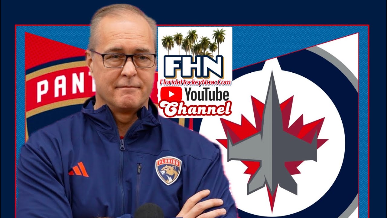 Paul Maurice: Florida Panthers Practice Before Flight, Play Winnipeg Jets Tuesday