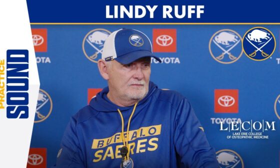 "He's A Highly Competitive Kid" | Buffalo Sabres Head Coach Lindy Ruff: Devi Levi To Amerks