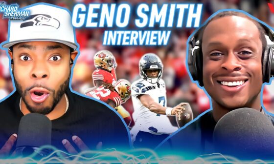 Geno Smith & Richard Sherman talk Seattle Seahawks' ELECTRIC win over San Francisco 49ers